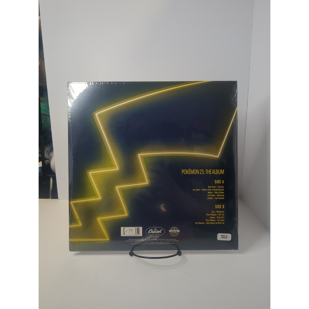 Pokemon 25: the Album Record