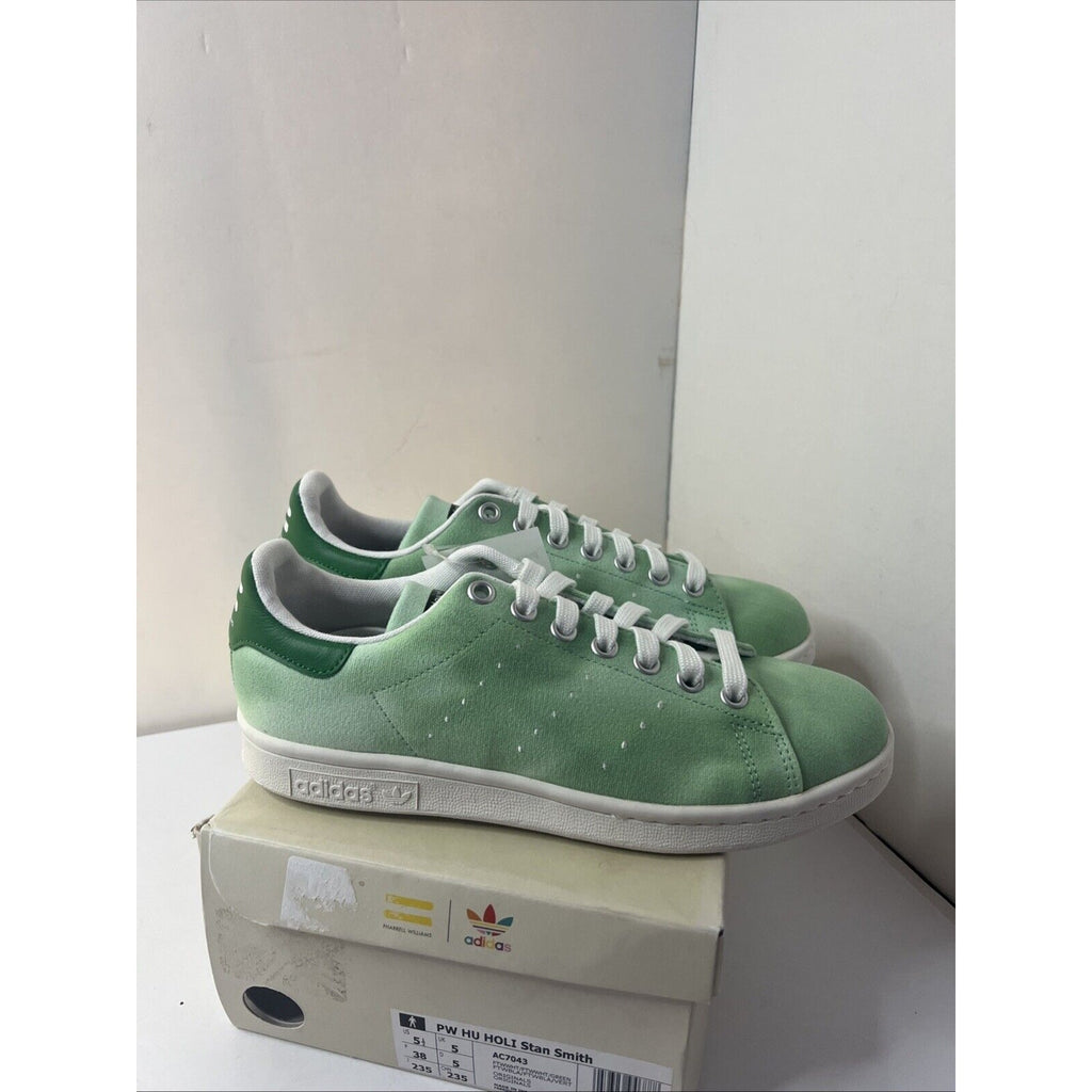 Size 5.5 - adidas Pharrell x Hu Holi x Stan Smith Green
