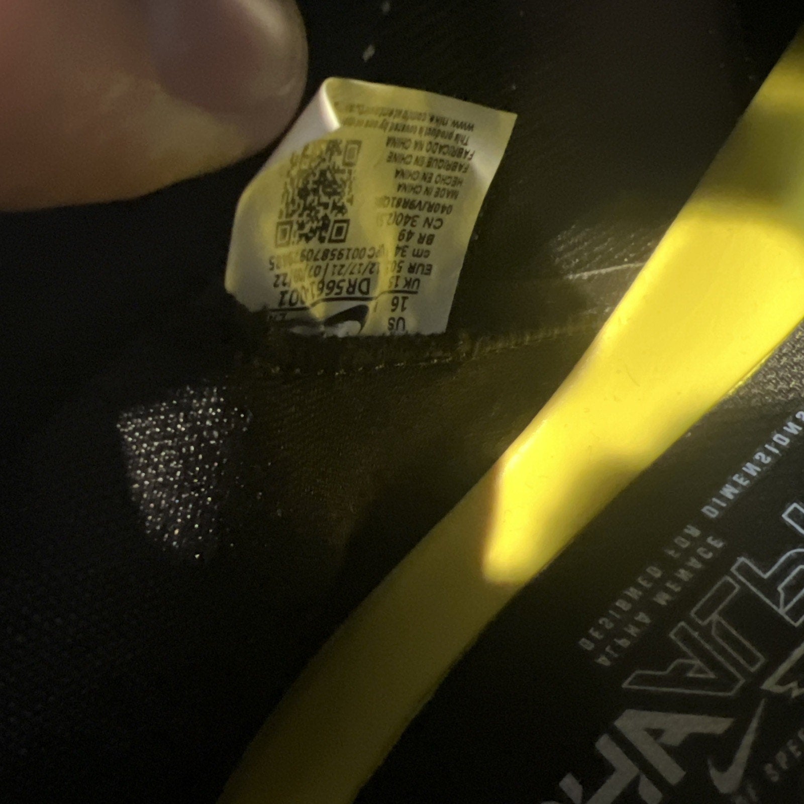 Size 16 - Nike Flyknit Alpha Cleats