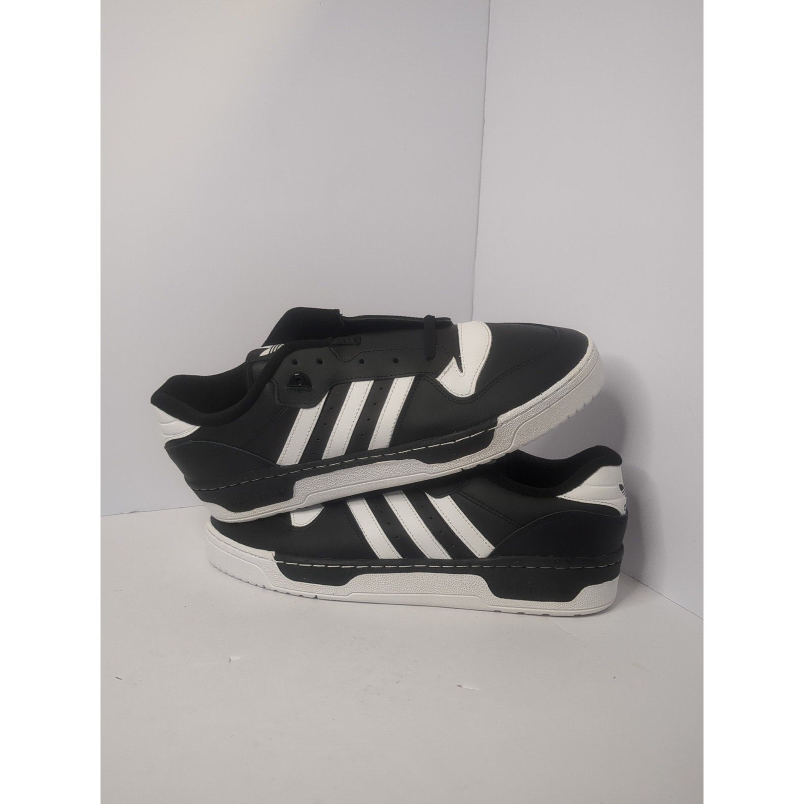 Size 13 - adidas Rivalry Low Black White