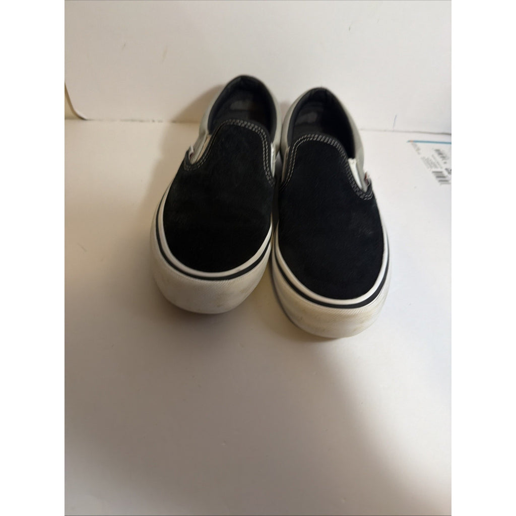 Size 7.5 - Vans Slip On Black