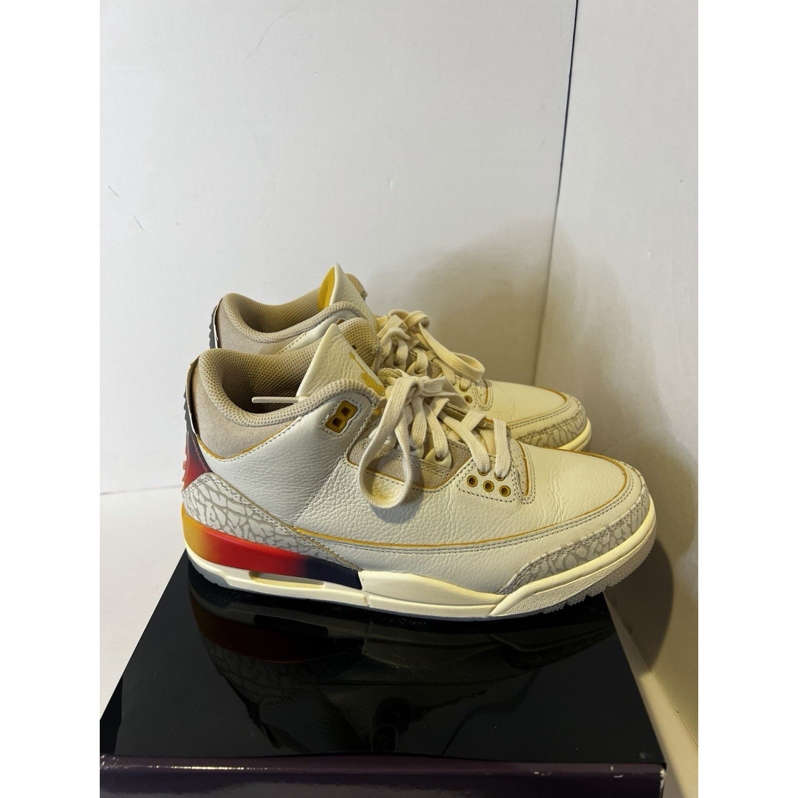 Size 6y - Jordan 3 j balvin sunset