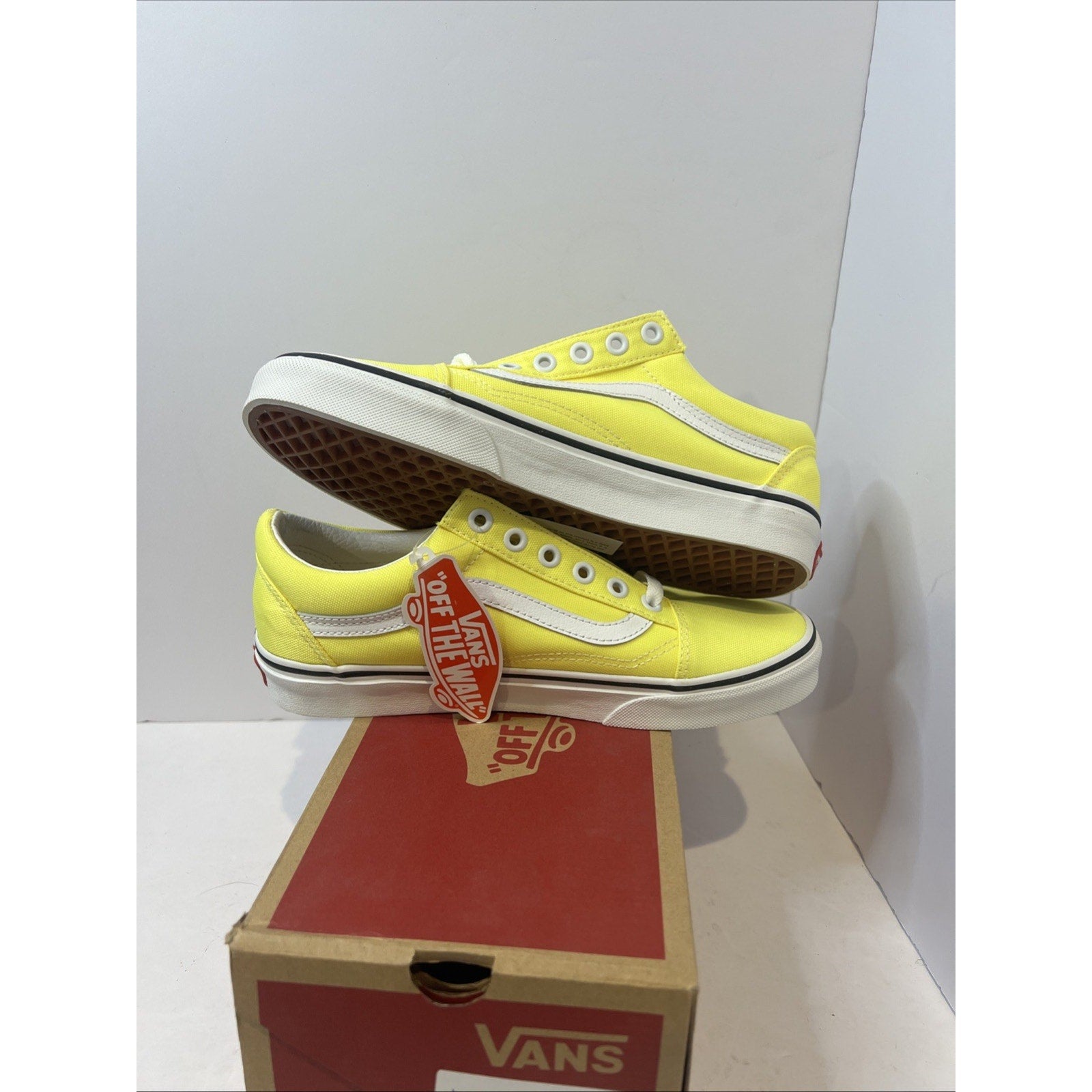 Size 6y - Vans Old Skool Yellow