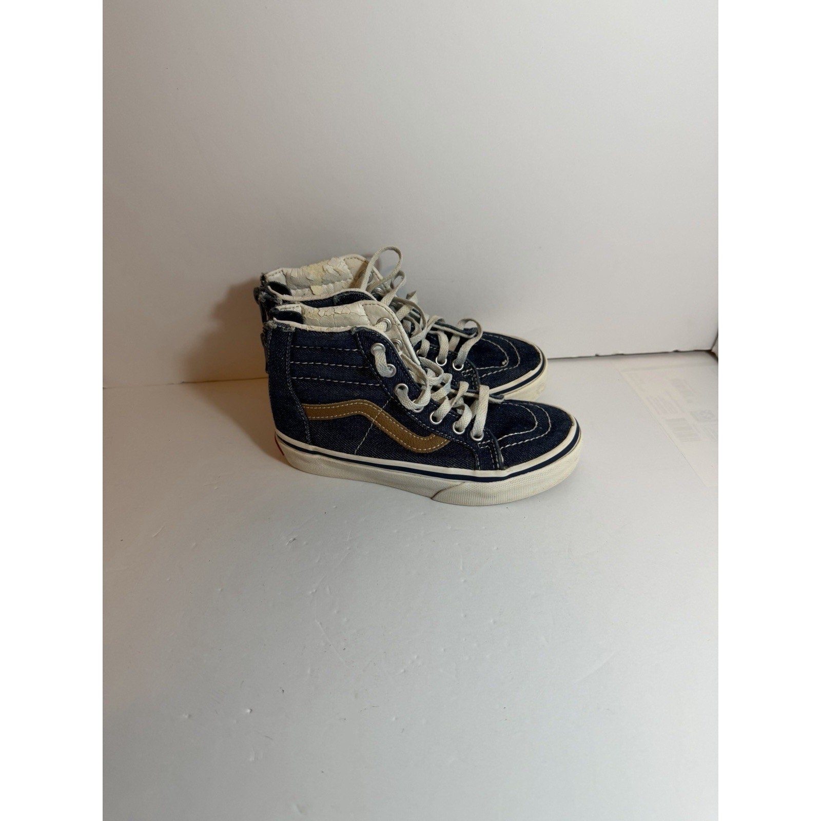 Size 12c - Vans Hightop Denim