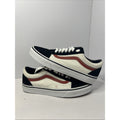 Size 6.5y - Vans White And Black Low