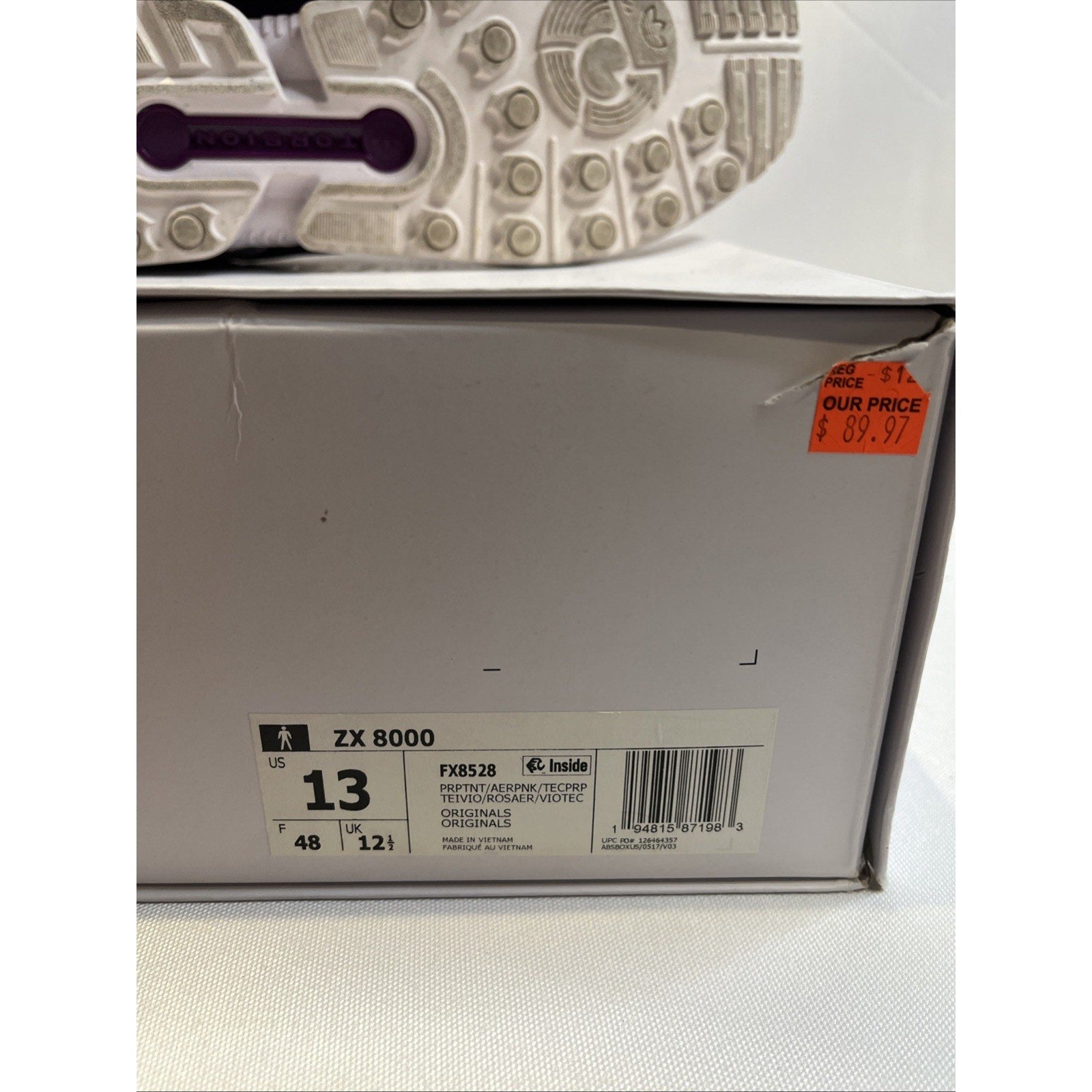 Size 13 Mens - Adidas ZX 8000